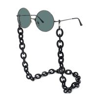 Retro Black Environmental Protection Acrylic Non-slip Glasses Chain Wholesale main image 1
