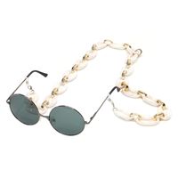 Fashion Contrast Color Plat Chain Environmental Protection Glasses Chain main image 4