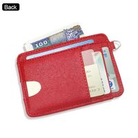 Korean New Simple Solid Color Pu Multi-card Wallet main image 6