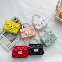 Fashion Pearl Chain Messenger Children Bag Wholesale main image 1
