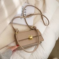 Korean Fashion New Trendy Western Messenger Square Bag sku image 2