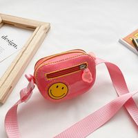 Pu Leather Fashion Smiley Children's Coin Purse sku image 3