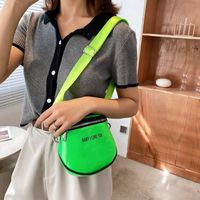 Fashion Candy Color Wide Shoulder Strap Shoulder Messenger Bag Wholesale sku image 3
