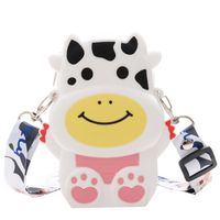 New  Korean Children's Silicone Cute Animal Bag sku image 1