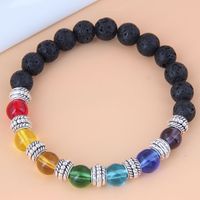 Korean Fashion Classic Simple Glass Beads Bracelet main image 2