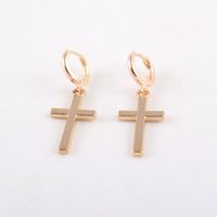 Fashion Geometric Plating Alloy 18K Gold Plated Earrings main image 1