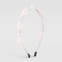 Fashion New Imitation Pearl Flower Headband main image 3