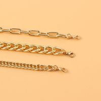 Simple Geometric Multi-layer Chain Sexy Alloy Anklet Wholesale main image 4