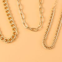 Simple Geometric Multi-layer Chain Sexy Alloy Anklet Wholesale main image 5