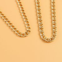 Fashion Gold Chain Double-layer Alloy Anklet Wholesale main image 4