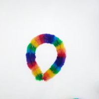 Fashion Rainbow Color Plush Hair Band Wholesale main image 6