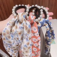 Fashion Ribbon Streamer Floral Pearl Head Rope Wholesale main image 5