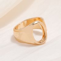 Simple New Fashion Exaggerated Letter O Alloy Ring main image 3