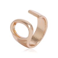 Simple New Fashion Exaggerated Letter O Alloy Ring main image 6