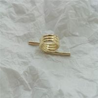 Wholesale Fashion Metal Wire Winding Ring sku image 1