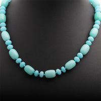 Fashion Simple Semi-precious Stone Stone Necklace sku image 10