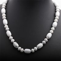 Fashion Simple Semi-precious Stone Stone Necklace sku image 12