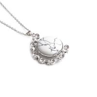 Fashion Simple New Pendant White Pine Pendant Necklace sku image 2