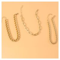 Simple Geometric Multi-layer Chain Sexy Alloy Anklet Wholesale sku image 1