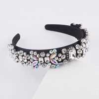 Neue Mode Barock Mehrfarbiges, Mit Diamanten Besetztes Strass-stirnband sku image 4