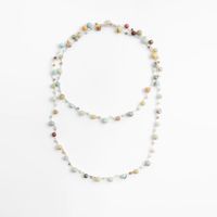 Fashion New Style Woven Natural Stone Multi-layer Necklace sku image 1