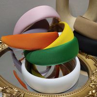 Korean Fabric Wide-brim Candy Color Headband Wholesale main image 1