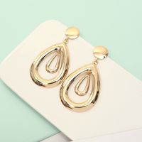 New Simple Style Metal Geometric Drop Earrings main image 1