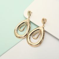 New Simple Style Metal Geometric Drop Earrings main image 5