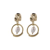 Fashion Heart-shape Pearl Alloy Earrings Wholesale main image 6