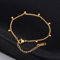 Fruit 304 Stainless Steel Titanium Steel 18K Gold Plated No Inlaid Bracelets In Bulk main image 3