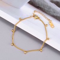 Fruit 304 Stainless Steel Titanium Steel 18K Gold Plated No Inlaid Bracelets In Bulk main image 4