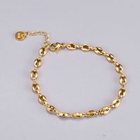 Fruit 304 Stainless Steel Titanium Steel 18K Gold Plated No Inlaid Bracelets In Bulk main image 6