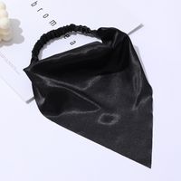 Fashion Solid Color Elastic Triangle Scarf Hair Accessories Wholesale sku image 2