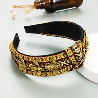 Korean Ethnic Style Alloy Bee Wide-brimmed Headband main image 3