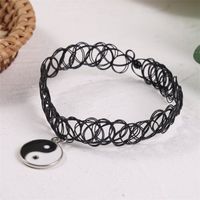 Fashion Elastic Yin And Yang Gossip Alloy Necklace Wholesale main image 3