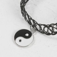 Fashion Elastic Yin And Yang Gossip Alloy Necklace Wholesale main image 5