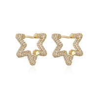 Fashion New Style Copper Micro-inlaid Earrings main image 6