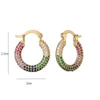 Hot-selling Simple Fashion Style Copper-plated Geometric Earrings main image 5