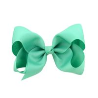 Simple Fashion Style Flower Bow Children's Ribbed Ribbon Bow Hairpins sku image 36