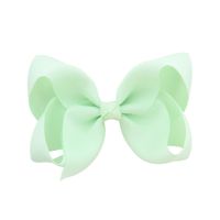 Simple Fashion Style Flower Bow Children's Ribbed Ribbon Bow Hairpins sku image 20