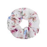 New Fashion Simple Cute Pastoral Style Floral Chiffon Hair Scrunchies Set sku image 10