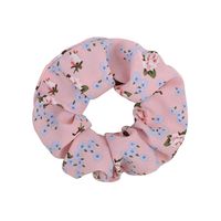 New Fashion Simple Cute Pastoral Style Floral Chiffon Hair Scrunchies Set sku image 7
