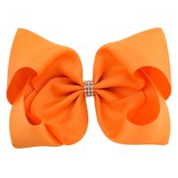 Candy Color 8 Inch Children's Bowknot Alice Flower Hairpin Set sku image 5
