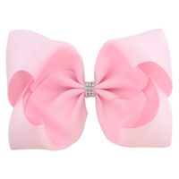 Candy Color 8 Inch Children's Bowknot Alice Flower Hairpin Set main image 5