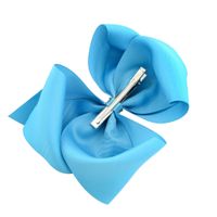 Candy Color 8 Inch Children's Bowknot Alice Flower Hairpin Set main image 6