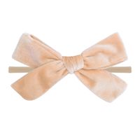 New Style Fashion Pure Color Nylon Bow Hairpin Set main image 5