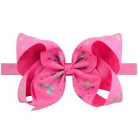 New Fashion Style Solid Color Bow Hairband Set main image 4