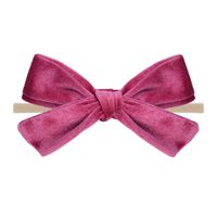 New Style Fashion Pure Color Nylon Bow Hairpin Set sku image 10