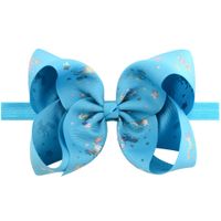 New Fashion Style Solid Color Bow Hairband Set sku image 4