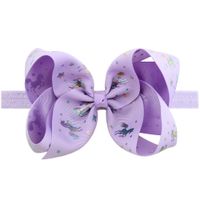New Fashion Style Solid Color Bow Hairband Set sku image 12